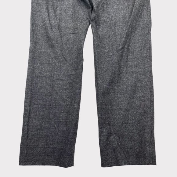 IRO Belted Gray Wool Trousers Pleated Straight Leg Pants Women's Size 36 (US 4) - Picture 10 of 13